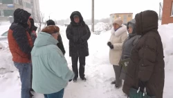 Константин Негурица проверил содержание дворовой территории у дома №45 на Ярославском шоссе