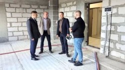 Строительство многоквартирного жилого дома на Московском шоссе – в разгаре