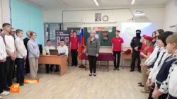 Парта памяти Павла Зимина