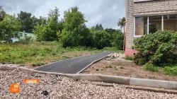 Благоустройство двора на Клубной