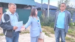 Встреча представителей власти с жителями