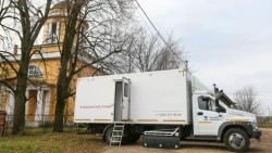 Работа мобильного фельдшерско-акушерского пункта в Сергиево-Посадском округе в октябре