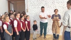 Гончарный мастер-класс для учеников Васильевской школы