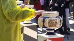 Чаши-батины освятили у источника Саввы Сторожевского