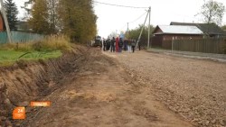 Дорога в Соснино почти готова