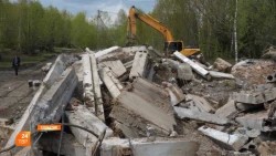 Снос аварийных конструкций