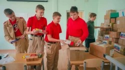 Сергиево-Посадские школьники объединились, чтобы поддержать бойцов на СВО
