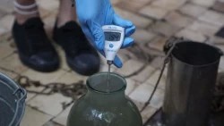 Сотрудники МУП «Водоканал» по поручению администрации Сергиево-Посадского округа проверили сточные воды на содержание остаточного хлора
