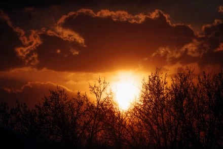 апрель 2026, закат