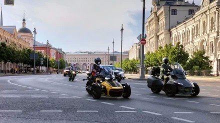 На улицах Москвы