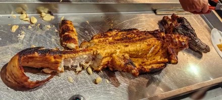 Не смотреть перед ужином. Запеченный крокодил.