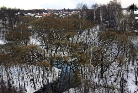 Река Кончура. Вечер