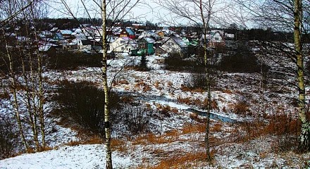Струнино Владимирская область. Река Чёрная.