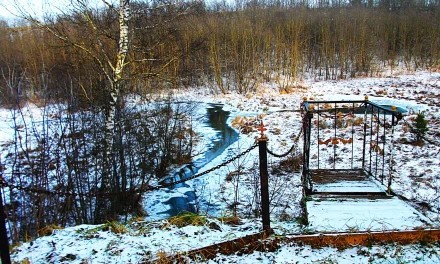 Струнино.  Река Серая.