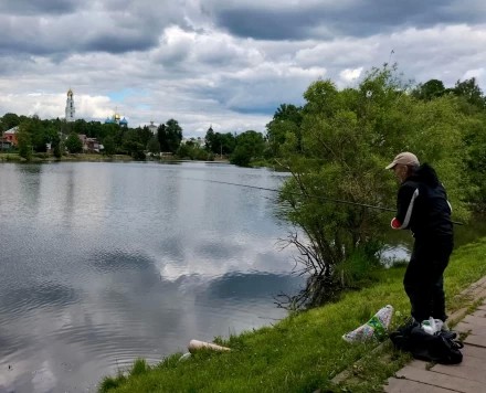 Рыбак на Келарке