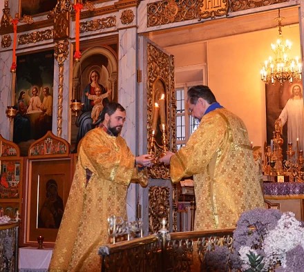 Момент Божественной литургии