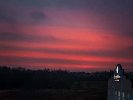 декабрь 2025, закат