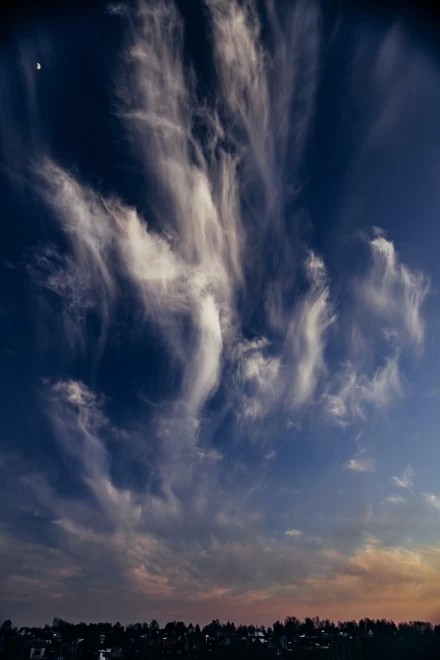 март 2026, закат