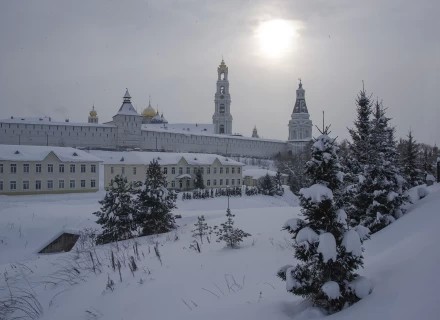 Морозный день