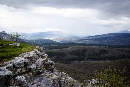 Вид с обрыва