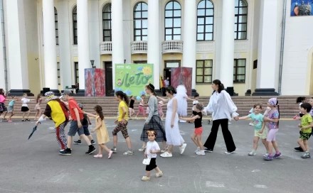 Детский вечер у ДК