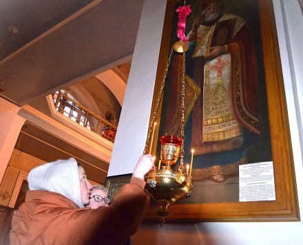 Малыш в храме