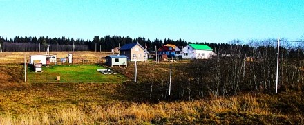 Микрорайон Северный. Струнино Владимирская область. Новостройка.