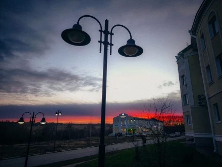 апрель 2026, закат