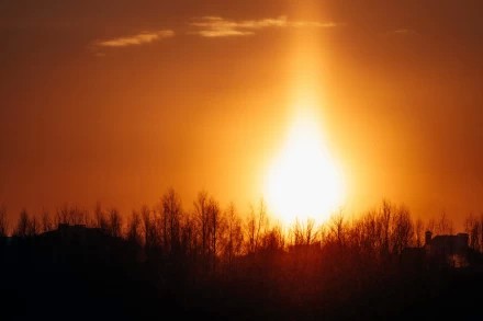 январь 2026, закат