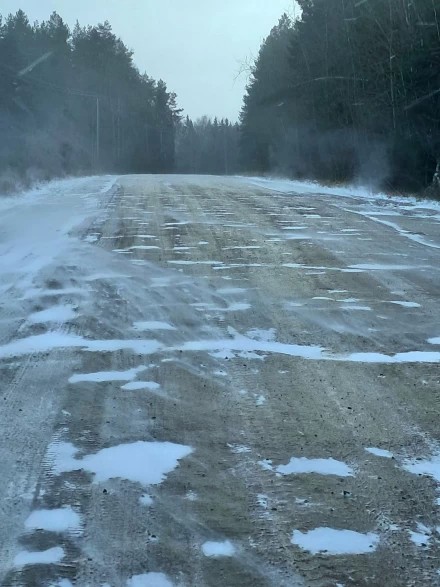 В зимнюю стужу