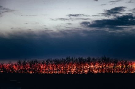 апрель 2026, закат