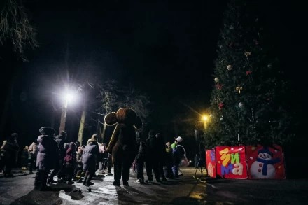 декабрь 2025, ёлка в Шеметово