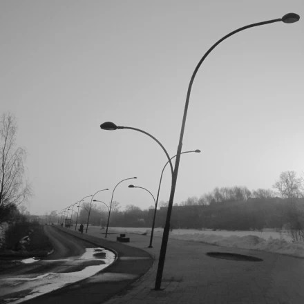 Утро на пешеходной