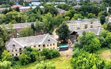 Сносят старые дома на ул. Инженерная