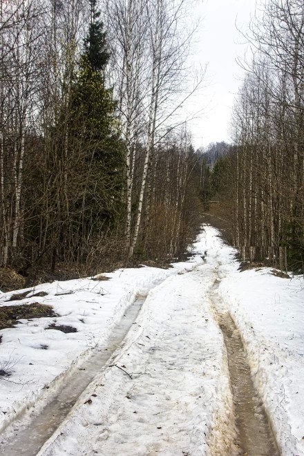 Апрельская дорога