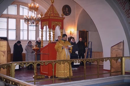Первая Божественная литургия в 2026г
