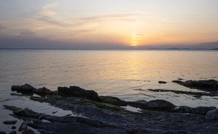 Закат в Геленджике