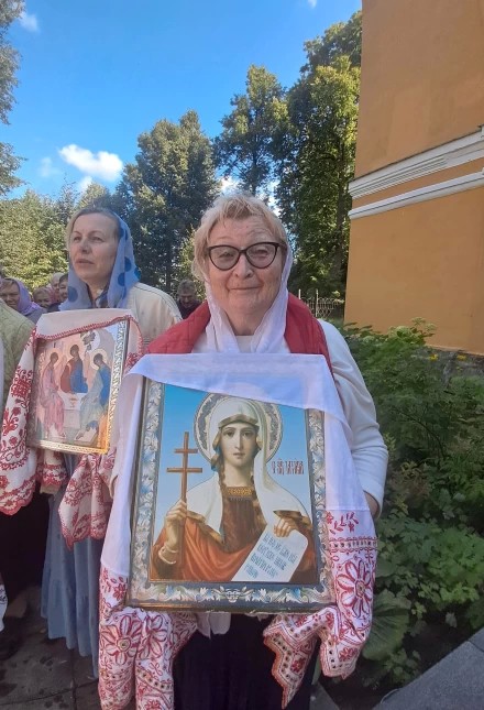 Крестный ход в Ореховый Спас