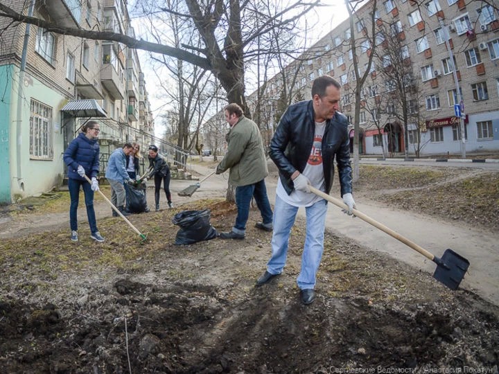 Редакция «Сергиевских ведомостей» приняла участие в субботнике