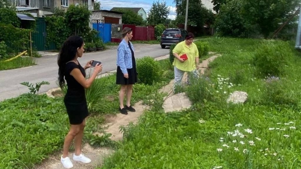 Обход в деревне Тураково