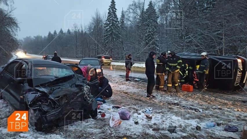 Четверо, включая ребёнка, пострадали на дороге Сергиев Посад – Калязин