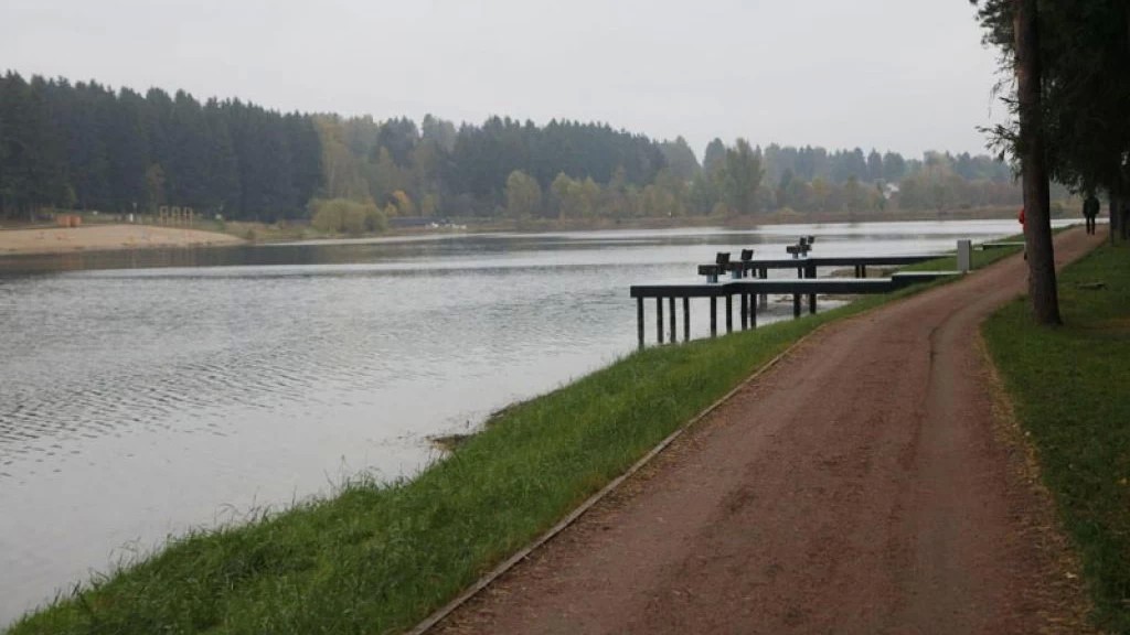 В Сергиево-Посадском округе продолжается благоустройство Загорского моря