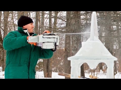 Соприкосновение фантазии со льдом в Абрамцевском колледже