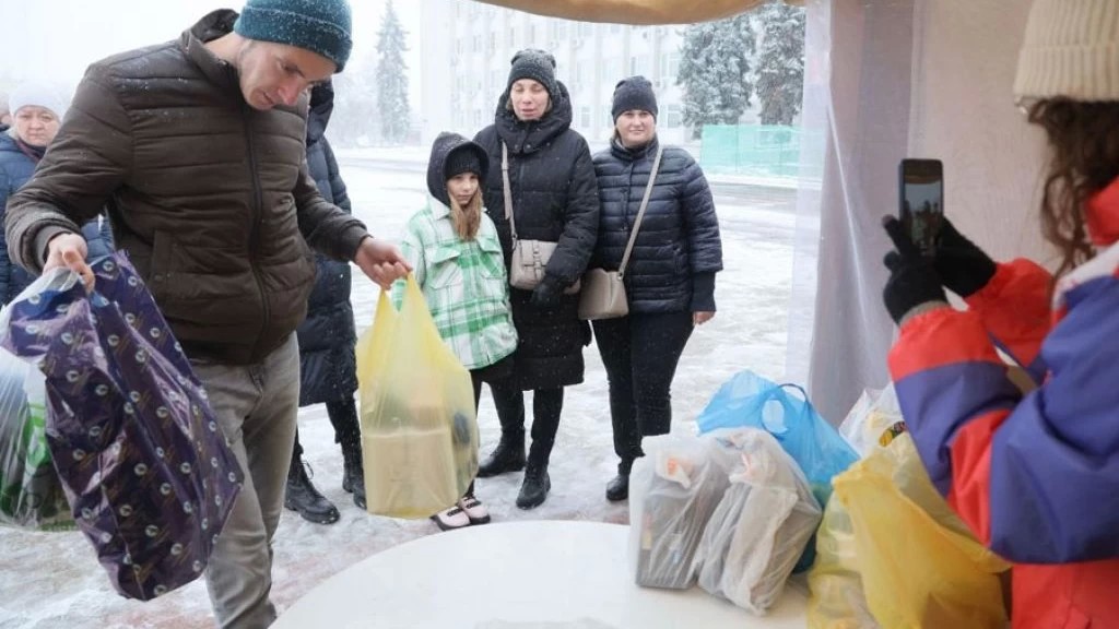 Ждём солдат с победой!