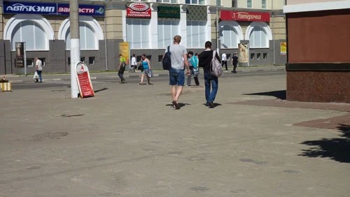 На улицах Посада чистота и благодать