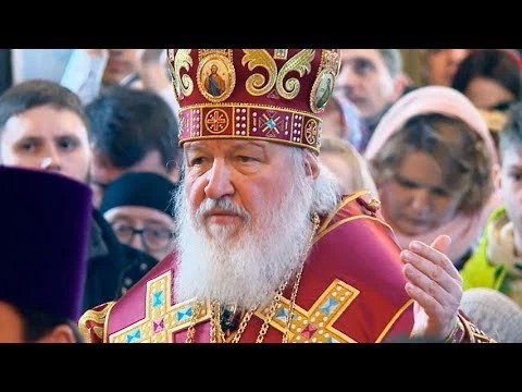 Патриарх Кирилл служит Божественную литургию в Троице-Сергиевой лавре