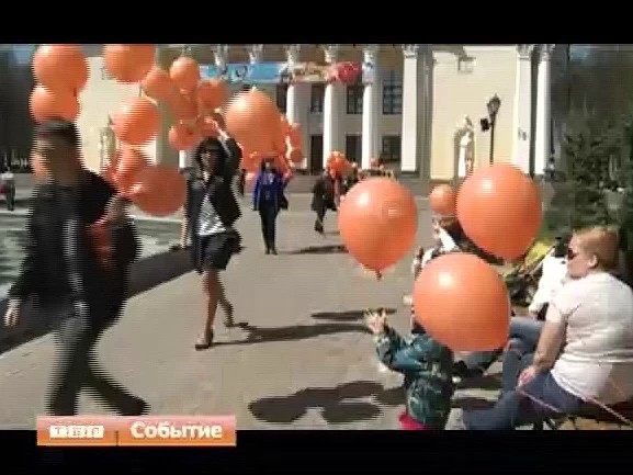 Телевидение «Радонежье» отмечает свой день рождения шарами