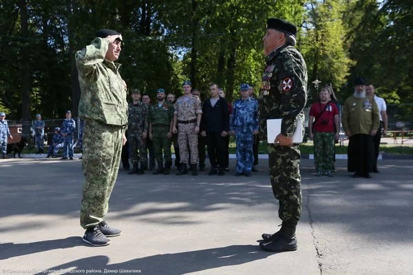 День спецназа прошёл в парке «Скитские пруды»