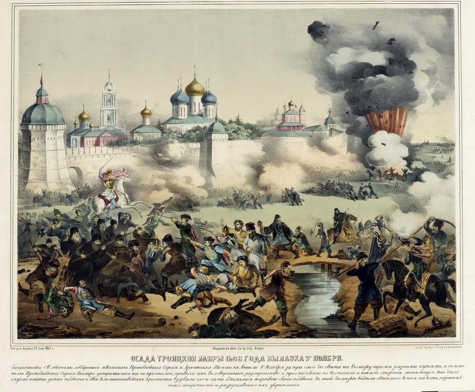 Литография XIX века