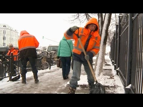 Апрельская погодная аномалия затруднила дорожный трафик